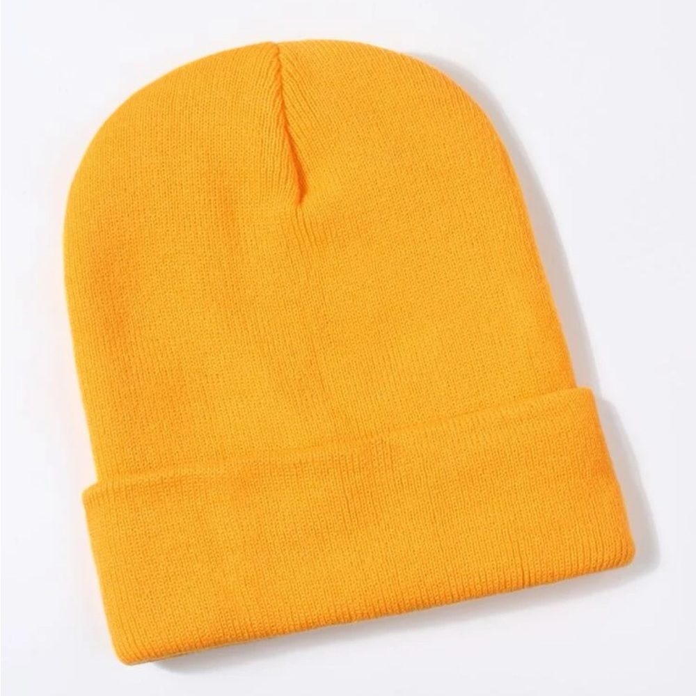 Chic Mustard Yellow Brooklyn Twenty Beanie OS New - Picture 2 of 4